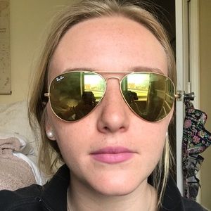 RayBan aviators size large